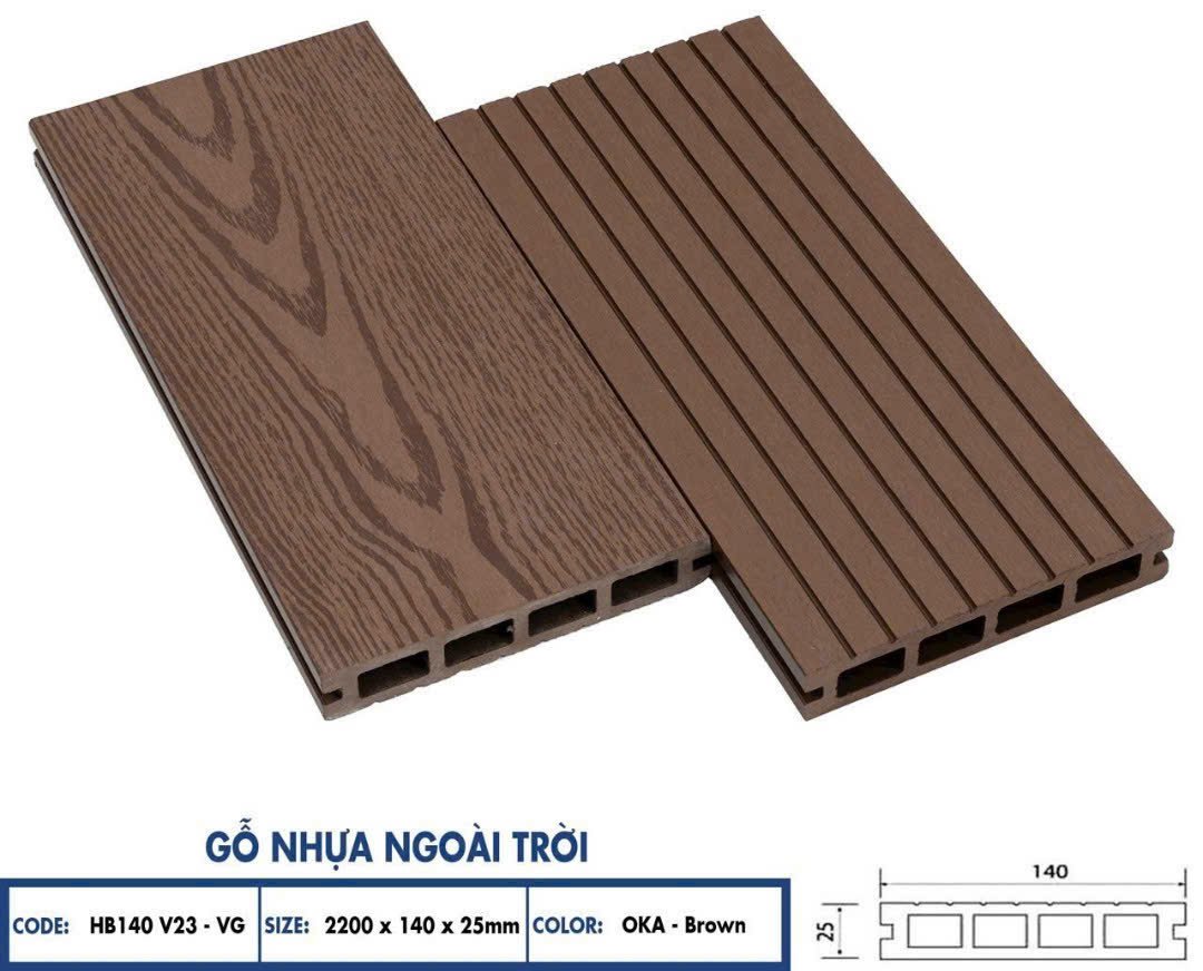 Sàn 1 lớp PE lỗ vuông MG140V25 vân 2D - album 4