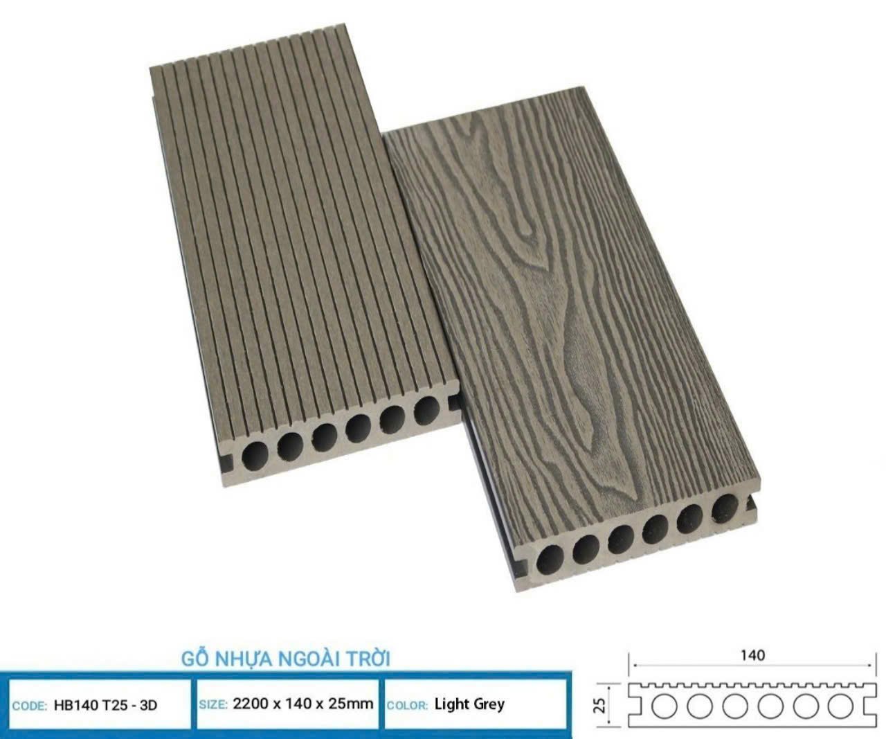 Sàn lỗ tròn MG140T25 Vân 3D - album 5